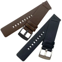 Watch Accessories Watchband Oil Wax Leather 18 20 22 24mm Quick Release Watch band Strap For Pam for Seiko/Fossil Etc Brand