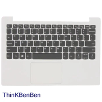 US English White Keyboard Upper Case Palmrest Shell Cover For Lenovo Ideapad 130S 11 11IGM 120S 11IAP Winbook 5CB0R61200