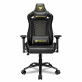 Cougar Outrider Gaming Chair - Hitam & Royal, Bahan Kulit PVC Bernapas