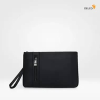 Tas Pria Delco by Elizabeth Clutch 0716-0577 Black