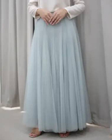 Aurora Rok Tutu Tulle Premium by SARAH THE LABEL Mint Blue