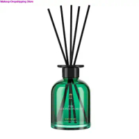 200ml Aroma Essential Oil The Sleeping Forest Series Aromatherapy Diffuser Green Reed Diffuser Bottlle And Black Rattan Sticks