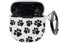for Bose QuietComfort Earbuds II (2022)/ New Bose QuietComfort Ultra Case Cover with Cute Paw Print 