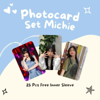 JKT48 PC PHOTOCARD TERMURAH SET MICHIE BOLAK BALIK LAMINASI GLOSSY LARIS MURAH LENGKAP ALL MEMBER FA