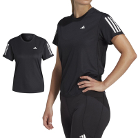 Adidas Own The Run Tee 女款 黑色 吸濕 排汗 舒適 再生材質 休閒 運動 短袖 IC5188