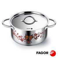 西班牙FAGOR法格 科里納不鏽鋼系列雙耳湯鍋(24cm含蓋)