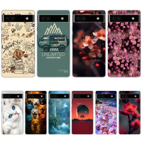S5 colorful song Soft Silicone Tpu Cover phone Case for Google Pixel 6/6 Pro/6a
