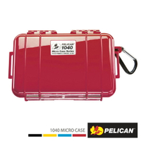 限時★..  美國 PELICAN 1040 Micro Case 微型防水氣密箱 紅色 公司貨【全館點數13倍送】