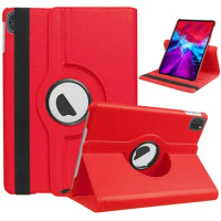 For iPad Pro 11 12.9 2018 2021 Pro11 Pro12.9 Case Air 4 10.9 inch 2020 Cover 360 Rotating Stand PU Leather Tablet Funda Shell