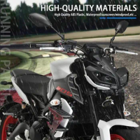 NEW Motorcycle Parts Side Downforce Naked Spoilers Fixed Winglet Fairing Wing For Yamaha MT-09 MT09 MT 09 2017 2018 2019 2020