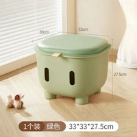 兒童收納儲物凳玩具娃娃收納箱多功能可做成人置物凳沙發凳換鞋凳