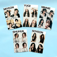 Album Ghi Hình, I Feel PhotoCards, Miyeon, Soyeon, Yuqi, Shuhua, 5 Mỗi Bộ, Ghi Hình (G)I-DLE