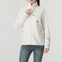 The North Face 北臉 外套 女款 運動連帽外套 衝鋒衣 保暖 三合一 防潑水 黑白 NF0A89YJROU