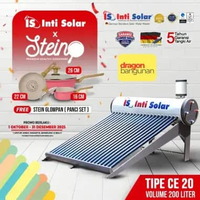 Pemanas Air Inti Solar 200 Liter - Intisolar 20 CE - Solar Water Heater Inti Solar