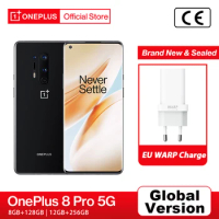 Global Version OnePlus 8 Pro 5G Snapdragon 865 12GB 256GB 6.78 120Hz Fluid Display 48MP Quad OnePlus Official Store