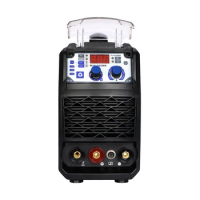 220V MIG-250ME Semi-automatic MIG Welding Machine Lift TIG MMA MIG 3 In 1 Welding Without Gas Flux Core Wire MIG Welder