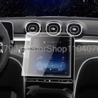 Miếng dán màn hình kính cường lực cho xe Mercedes-Benz GLC X254 và C-Class W206 (2023–2024), dùng ch