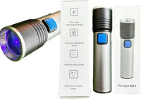 Senter UV / Senter Ultraviolet / UV Rechargeable Portable light 395nm