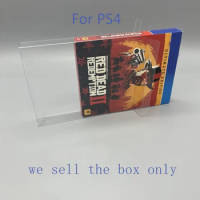Collection Display Box For PS4 for Red Dead Redempt Ultimate edition Game Storage Iron Box Limited TEP Shell Clear Collect box