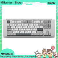 IQUNIX Nature 80 Mechanical Keyboard Kit 3mode 2.4G Bluetooth Wireless Keyboard 87key Hot Swap Rgb Light Gamer Keyboard Kit Gift