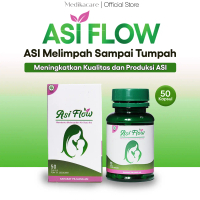 Medikacare Asi Flow Asi Booster Untuk Ibu Menyusui,  Kapsul Jamu Herbal Membantu Meningkatkan Asi Bo