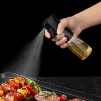200\300\500ml Kitchen Oil Spray Bottle Olive Acid Sprayer for Cooking BBQ Baking Oil Dispenser Nebulizer Accessories Gadget