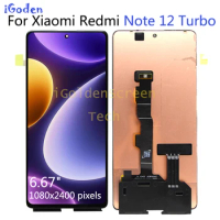 Super Amoled for Xiaomi Redmi Note12 Turbo Display with touch screen digitizer Assembly for redmi note 12 Turbo lcd display