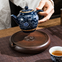 重竹壺承養壺墊茶壺墊紫砂壺托架底座功夫茶具配件茶承干泡小茶臺