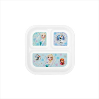 迪士尼 冰雪奇緣 兒童 三格餐盤  餐具 日貨 正版授權J00012848
