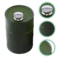 Gasoline Barrel Jug Camping Canteen Accessories Portable Stainless Steel Daily Flask Professional