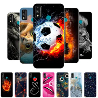 for Honor 9X Lite Case Football Soft Silicone Back Cases for Huawei Honor 9A 9S 9C Phone Cover for Honor 9 X Lite Etui Funda