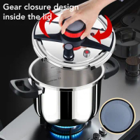 Large Pressure Cooker Household 304 Stainless Steel Pressure Cooker Multi Functional Explosion Proof Pressure Cooker