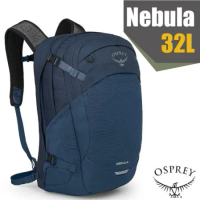 【OSPREY】Nebula 32 專業輕量多功能後背包.雙肩包 (TSA 海關認證17吋筆電隔間) 特拉斯藍 R
