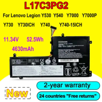 New L17C3PG2 Laptop Battery For Lenovo Legion Y530-15ICH,Y540,Y730 Y730-15ICH,Y740,Y7000 2018 2019, Y700P 2019 Series 52.5Wh