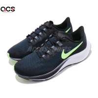 Nike 慢跑鞋 Wmns Air Zoom Pegasus 37 黑 綠 女鞋 小飛馬 運動鞋 BQ9647-001