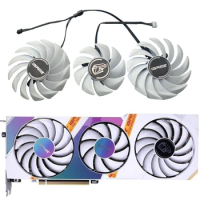 NEW 3PCS RTX 3060 TI GPU Fan，For Colorful RTX 3080 3070 3060 Ti Igame Ultra Oc Graphics card cooling fan