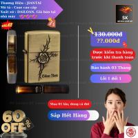 Case quẹt JT Hoa Hồng (T-18B ) Chất liệu đồng bạch (Không bao gồm nhiên liệu)