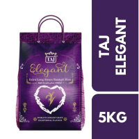 [ส่งฟรี] [COD] Taj Elegant Extra Long Basmati Rice 5 Kg++ Extra Long Basmati Rice, Size 5 Kg.