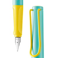 LAMY ปากกาหมึกซึม รุ่น SAFARI สี PINA COLADA หัว F น้ำเงิน