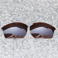 HOTnew E.O.S Polarized Enhanced เปลี่ยนเลนส์สำหรับ Oakley Half Jacket 2.0 XL แว่นตากันแดด-Earth Brown PolarizedHotsale