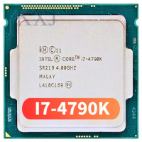 Used Intel Core i7 4790K i7-4790K 4.0GHz Quad-Core 8MB Cache With HD Graphic 4600 TDP 88W Desktop LGA 1150 CPU Processor