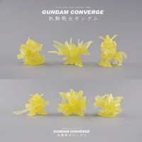 6 sets of Japanese genuine retro 08 years Bandai SD Gundam FC gashapon transparent unlimited justice birthday gift