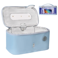 Multifunctional uvc sterilizer bag mask disinfection uv mobile phone uv sterilizer box portable disinfector