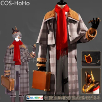 COS-HoHo Vtuber Nijisanji Luxiem Mysta Rias New Clothes Game Suit Gorgeous Handsome Cosplay Costume Halloween Party Outfit Men