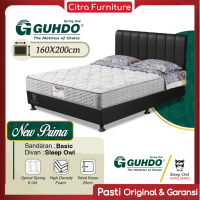 NEW PRODUK Citra Furniture Guhdo Springbed New Prima 160x200x25 - Full set | Gudho Spring bed CTR1