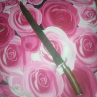 pisau BOWIE USA HANDLE TANDUK RUSSA