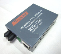 新品優惠NETLINK-HTB-1100ST接口多模雙纖光纖收發器多模光電轉換器2KM
