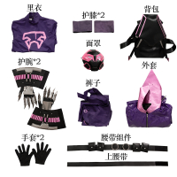 Animated Movie  Traversing the Universe cos Prowler Miles cosplay Full Set of Halloween Dress Men