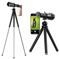 APEXEL APL-60XJJ09 60倍全金屬高清望遠鏡長焦手機鏡頭 PHOTOGRAPHIC LENS BLACK(V029)