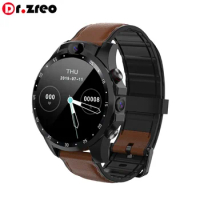 2019 Newest Round 4G Android Smart Watch Phone Dual Camera Video Call 1.6" Man 3G+32GB Janus 2 GPS Smartwatch For iOS Android